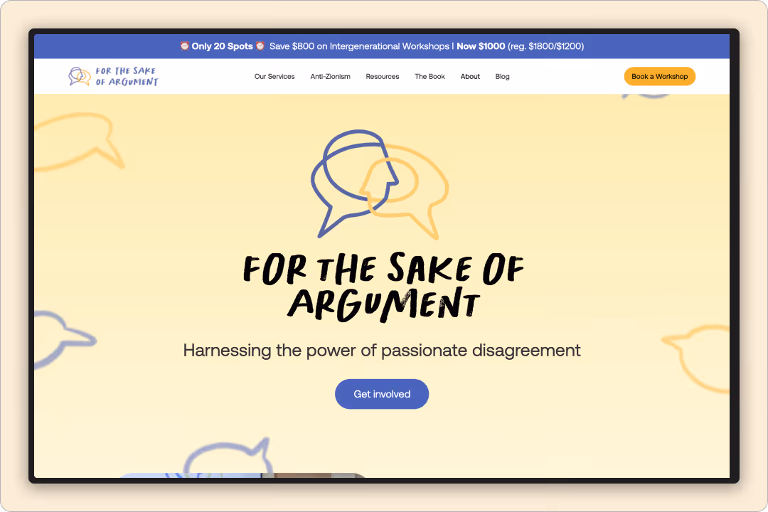 For The Sake of Argument