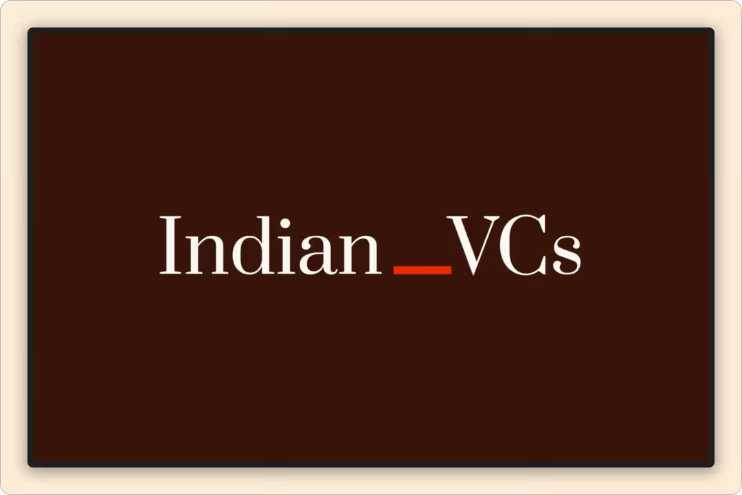 IndianVCs | Brand Launch Video