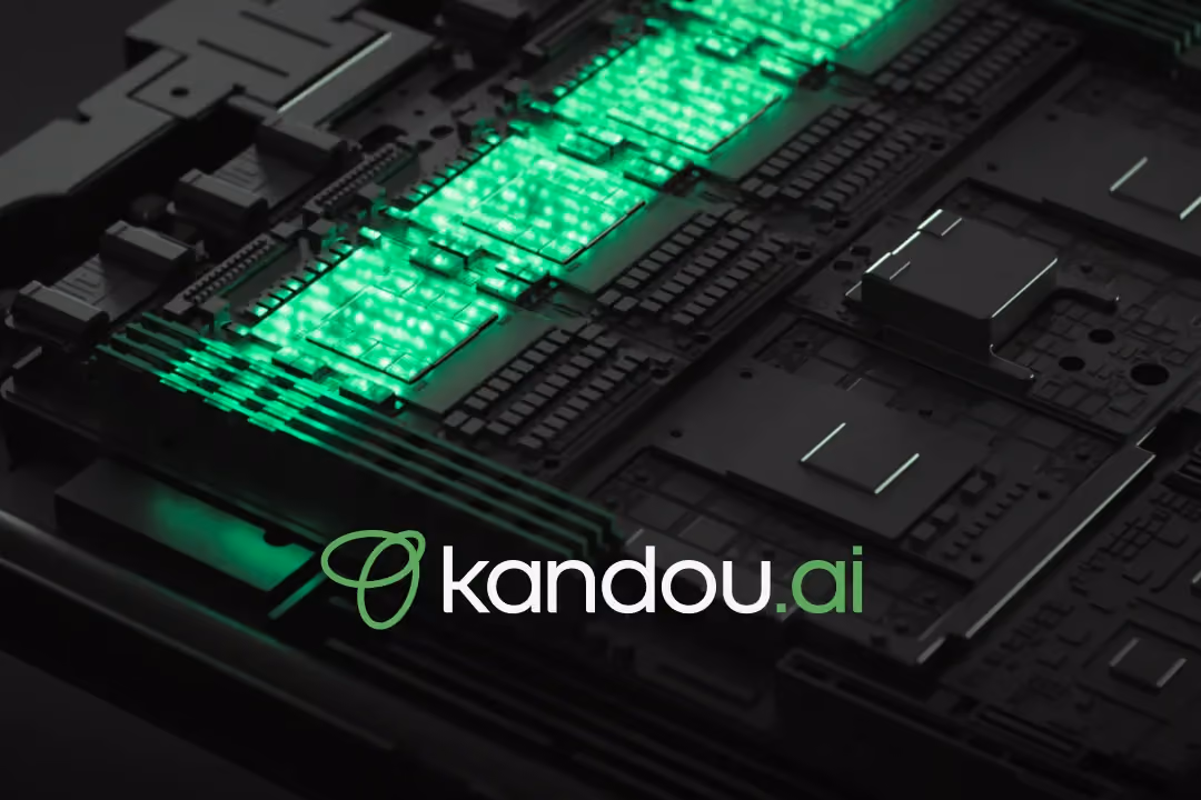Kandou AI website designed by Everything Design