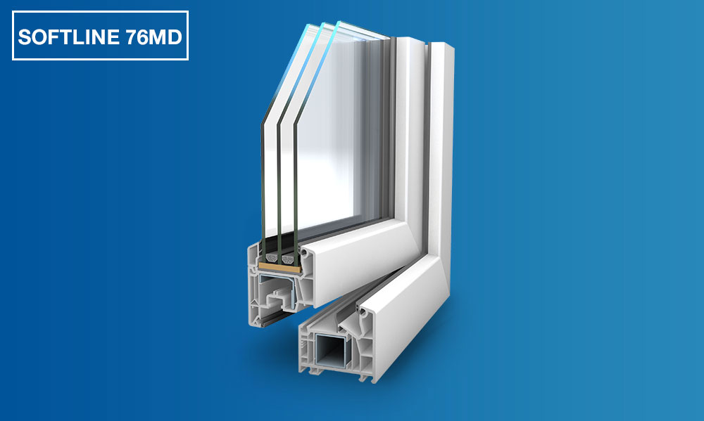 VEKA Softline 76md Profil Fereastra Termopan