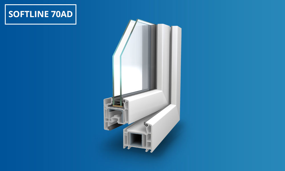 VEKA Softline 70ad Profil Fereastra Termopan