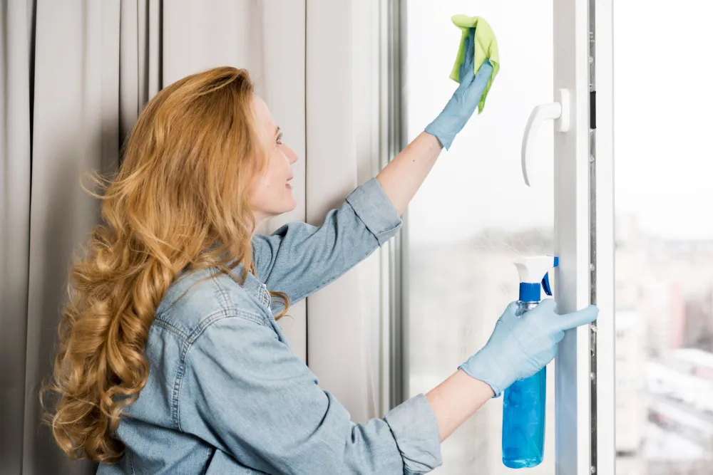 VEKA windows cleaning