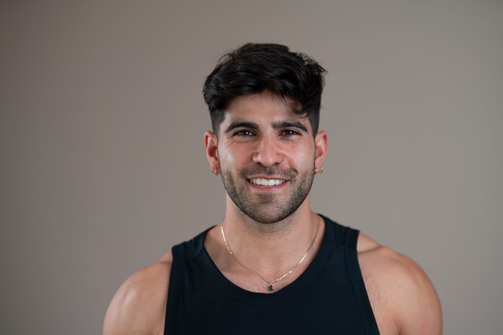 Joe Barreto smiling, head and shoulders portrait