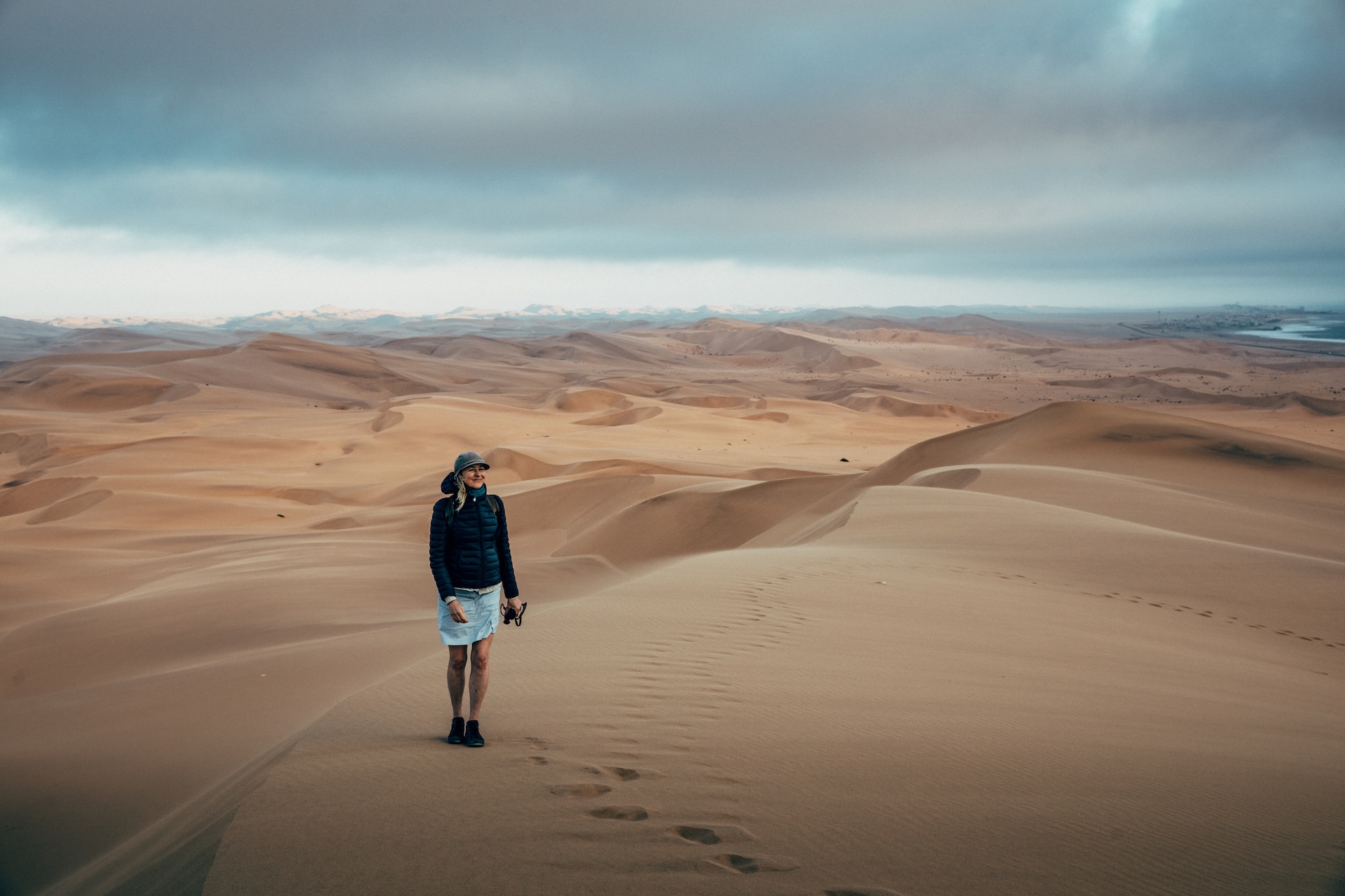 Schiffswrack an der Atlantikküste bei Swakopmund, Namibia