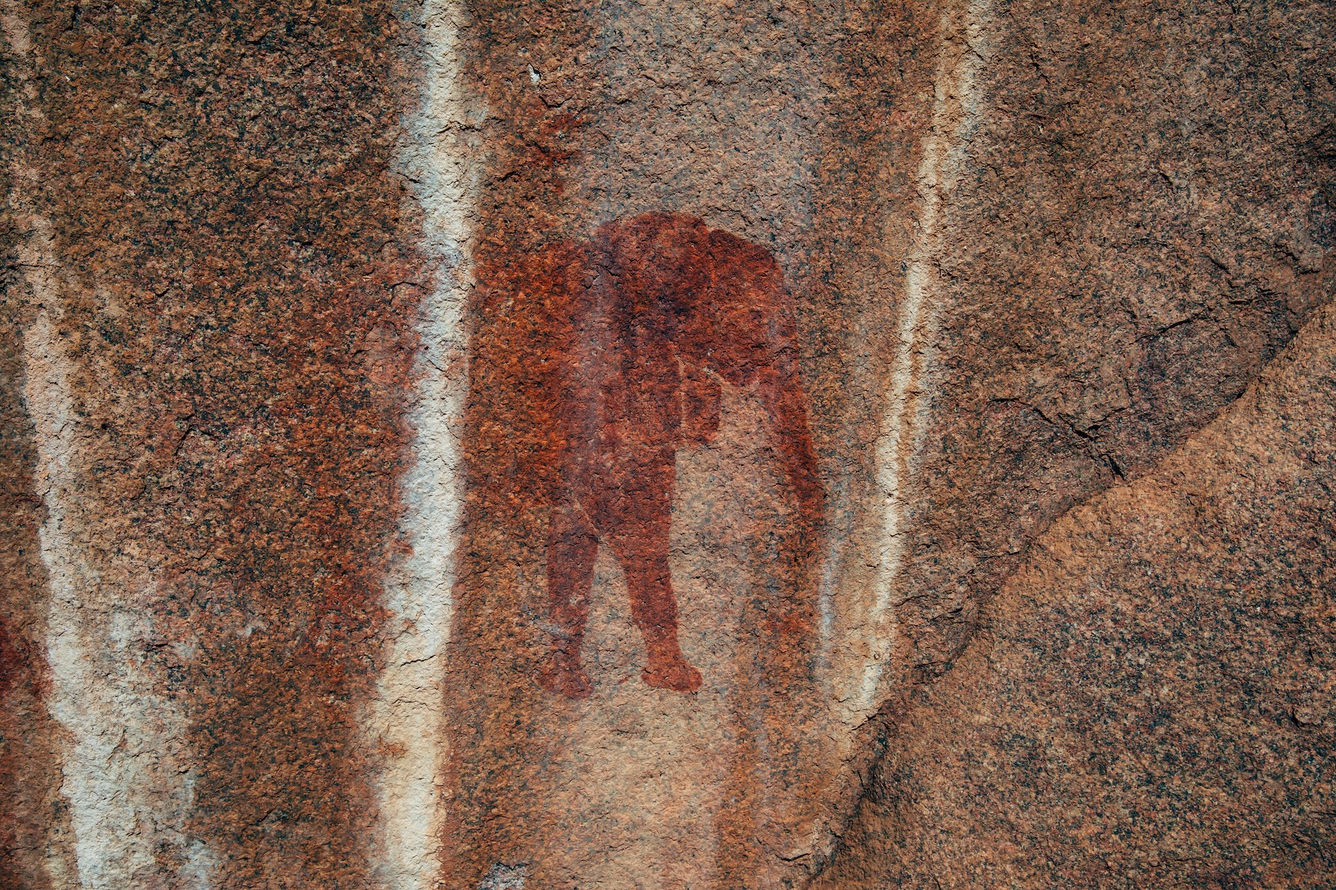 Gemsbok in der Kalahari-Landschaft, Tirasberge Namibia