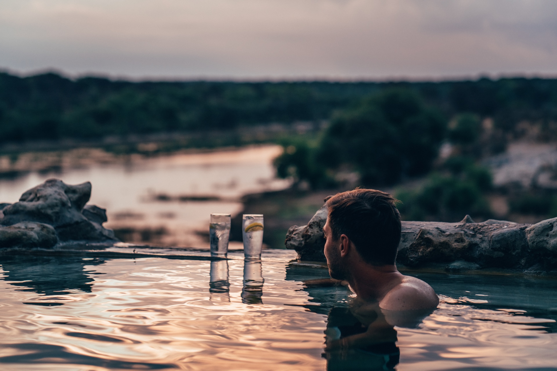 Tiersichtung bei Game Drive im Makgadikgadi Pans National Park, Botswana