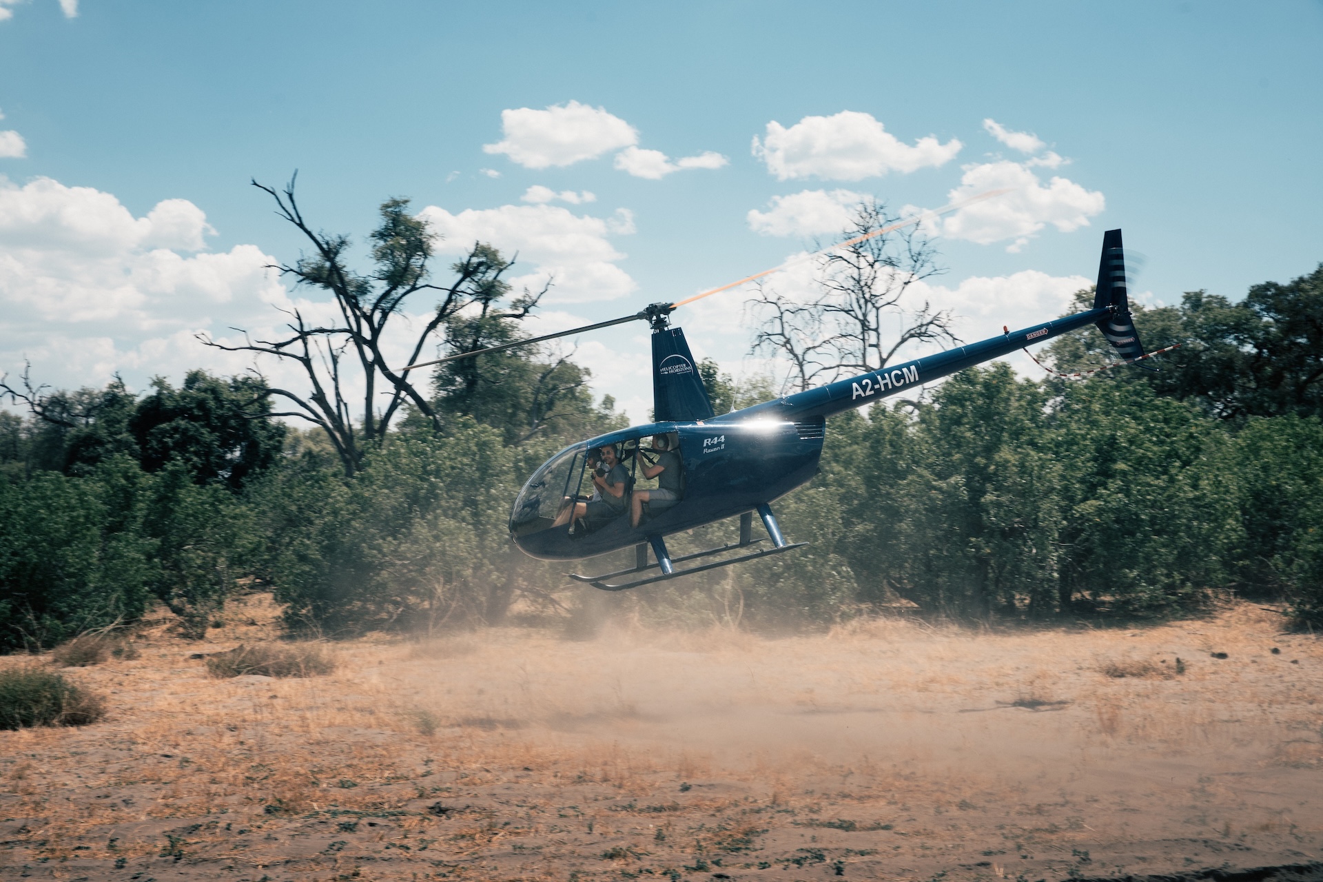 Elefantenherde am Linyanti Fluss, Chobe Nationalpark Botswana