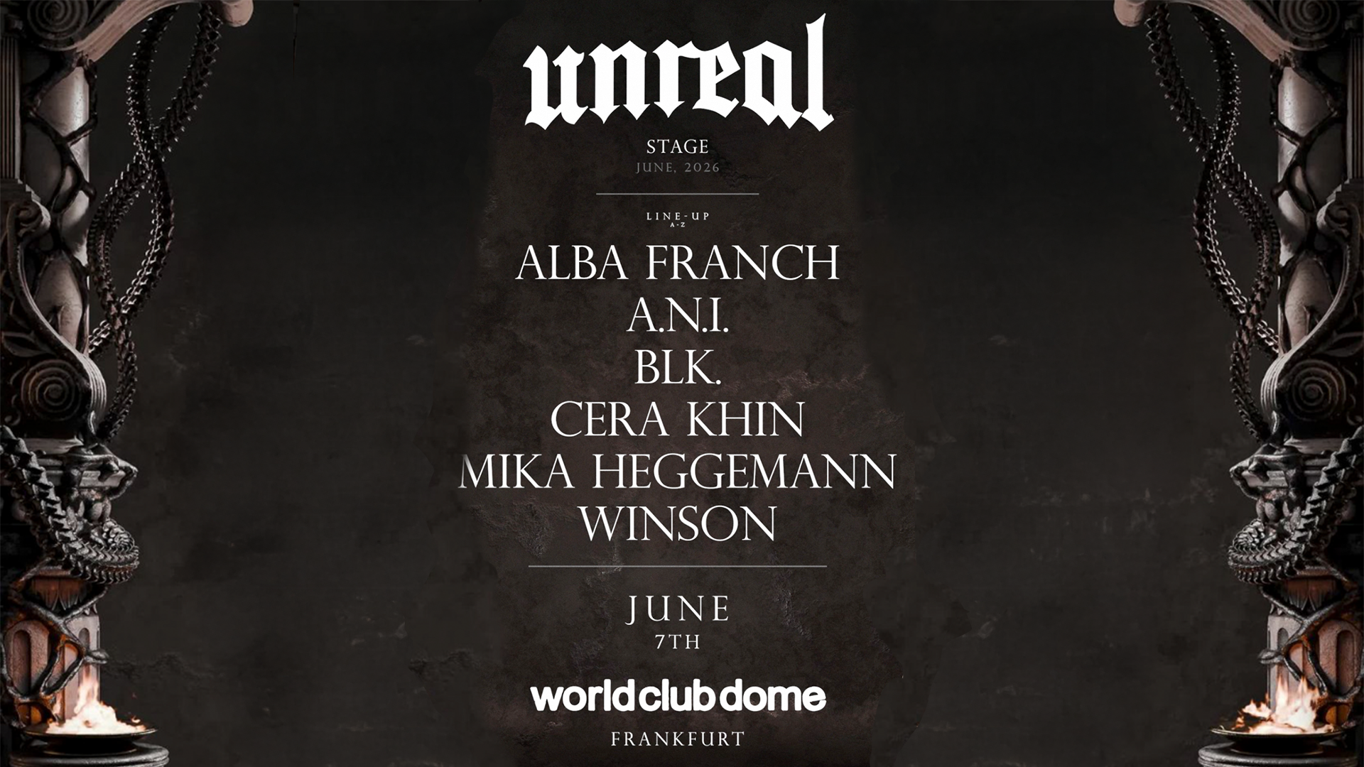 klofama fantasm ADE Amsterdam Unreal Showcarse Ziggo Dome Afas Cloudy Kuko Adrian Mills free your mind überkikz unreal