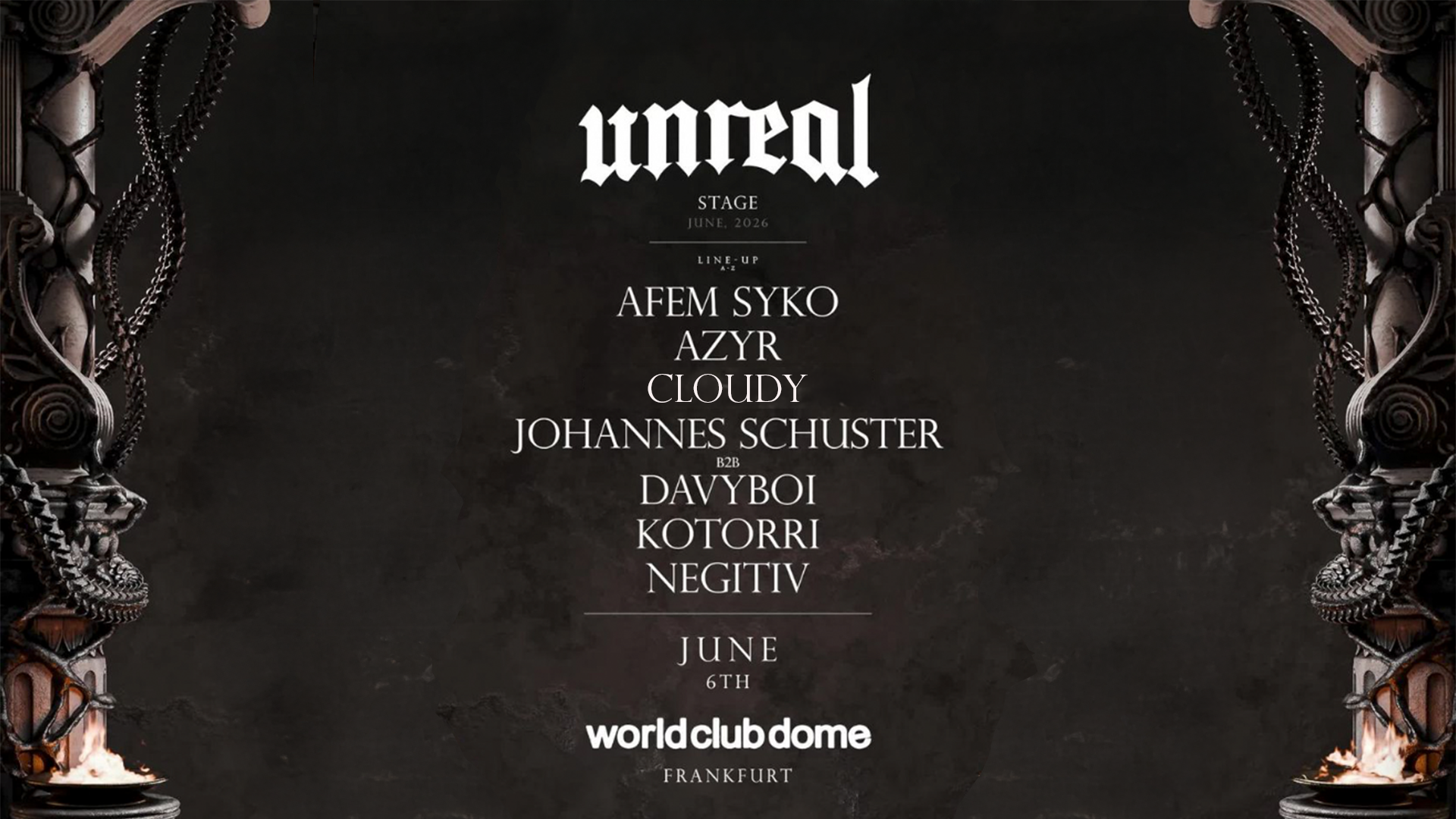 klofama fantasm ADE Amsterdam Unreal Showcarse Ziggo Dome Afas Cloudy Kuko Adrian Mills free your mind überkikz unreal