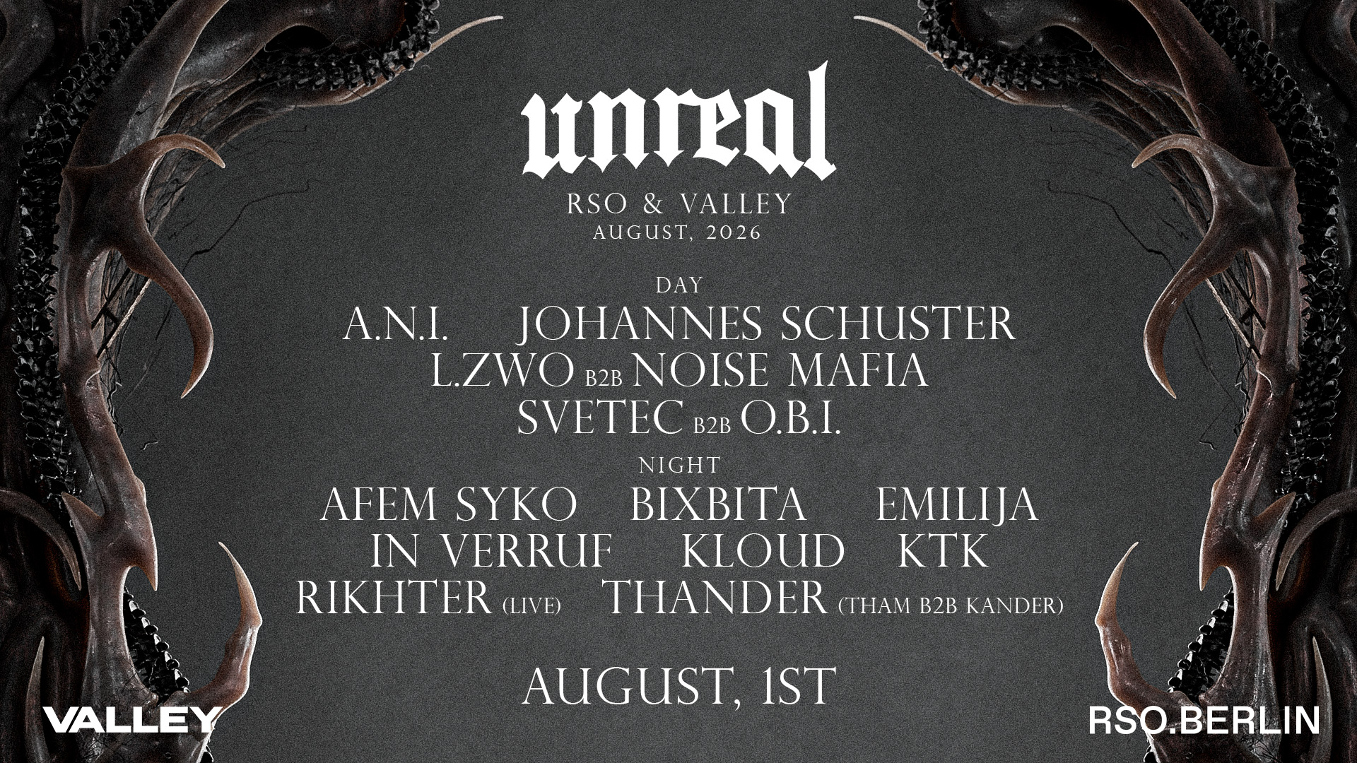 klofama fantasm ADE Amsterdam Unreal Showcarse Ziggo Dome Afas Cloudy Kuko Adrian Mills free your mind überkikz unreal