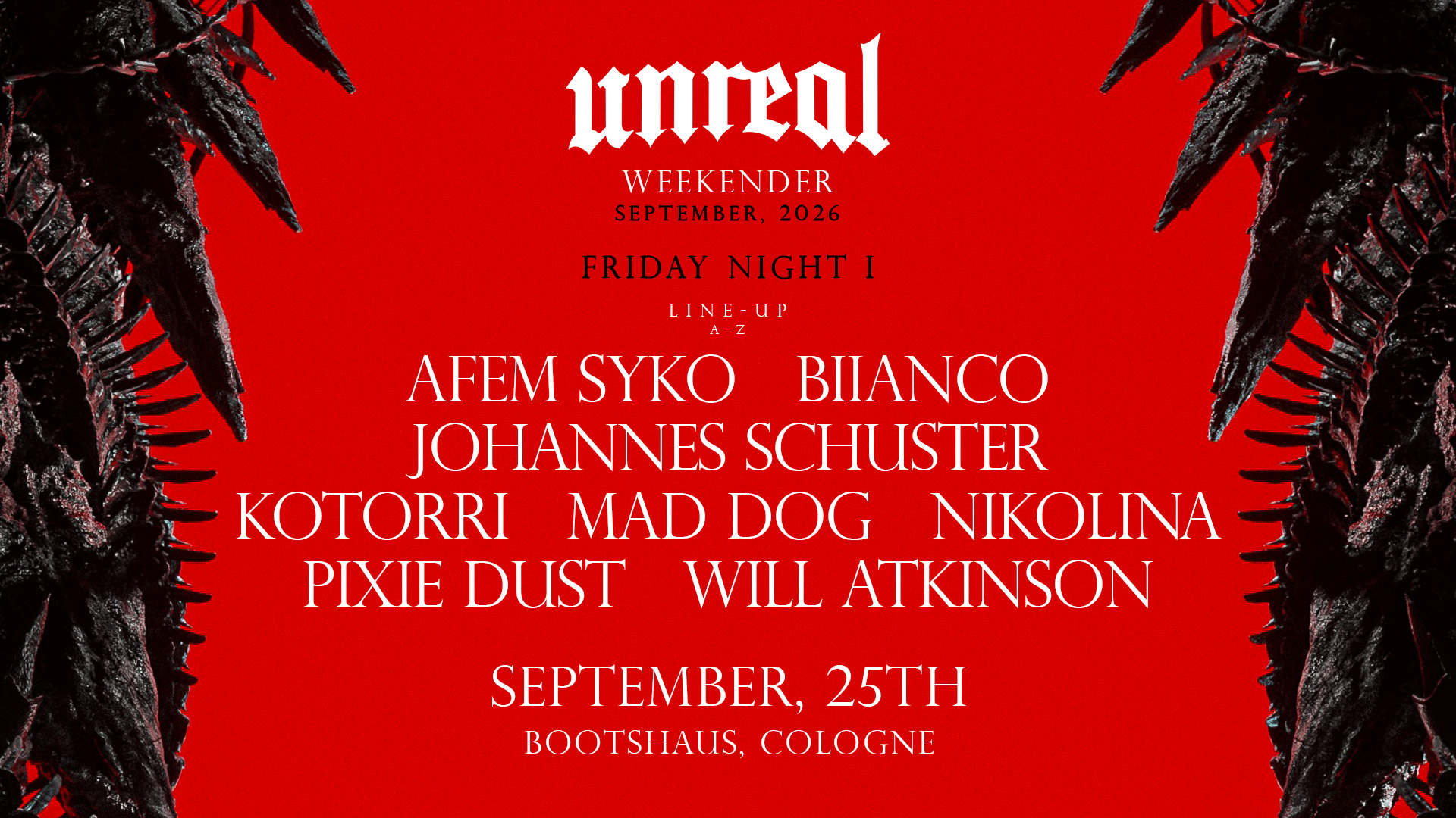 klofama fantasm ADE Amsterdam Unreal Showcarse Ziggo Dome Afas Cloudy Kuko Adrian Mills free your mind überkikz unreal