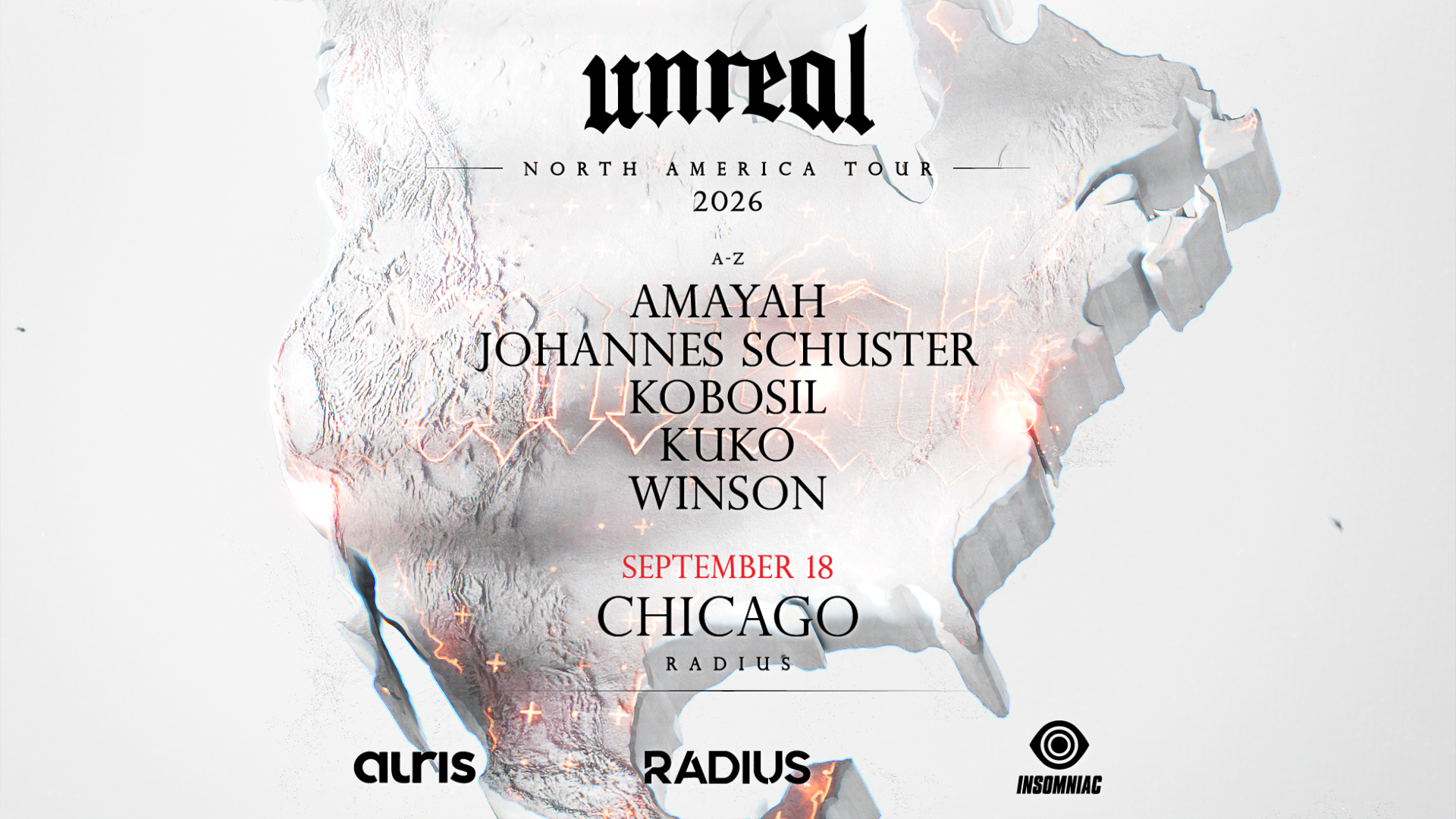 klofama fantasm ADE Amsterdam Unreal Showcarse Ziggo Dome Afas Cloudy Kuko Adrian Mills free your mind überkikz unreal