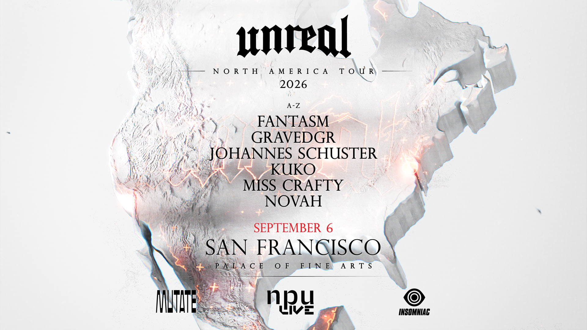 klofama fantasm ADE Amsterdam Unreal Showcarse Ziggo Dome Afas Cloudy Kuko Adrian Mills free your mind überkikz unreal