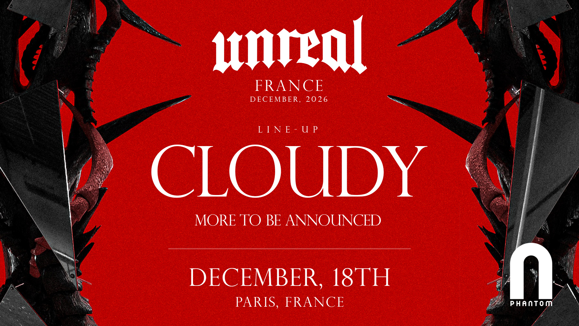 klofama fantasm ADE Amsterdam Unreal Showcarse Ziggo Dome Afas Cloudy Kuko Adrian Mills free your mind überkikz unreal