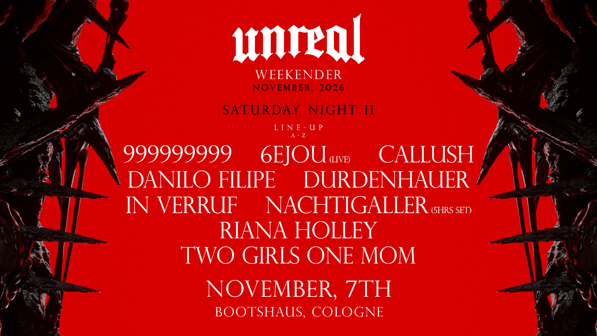 klofama fantasm ADE Amsterdam Unreal Showcarse Ziggo Dome Afas Cloudy Kuko Adrian Mills free your mind überkikz unreal