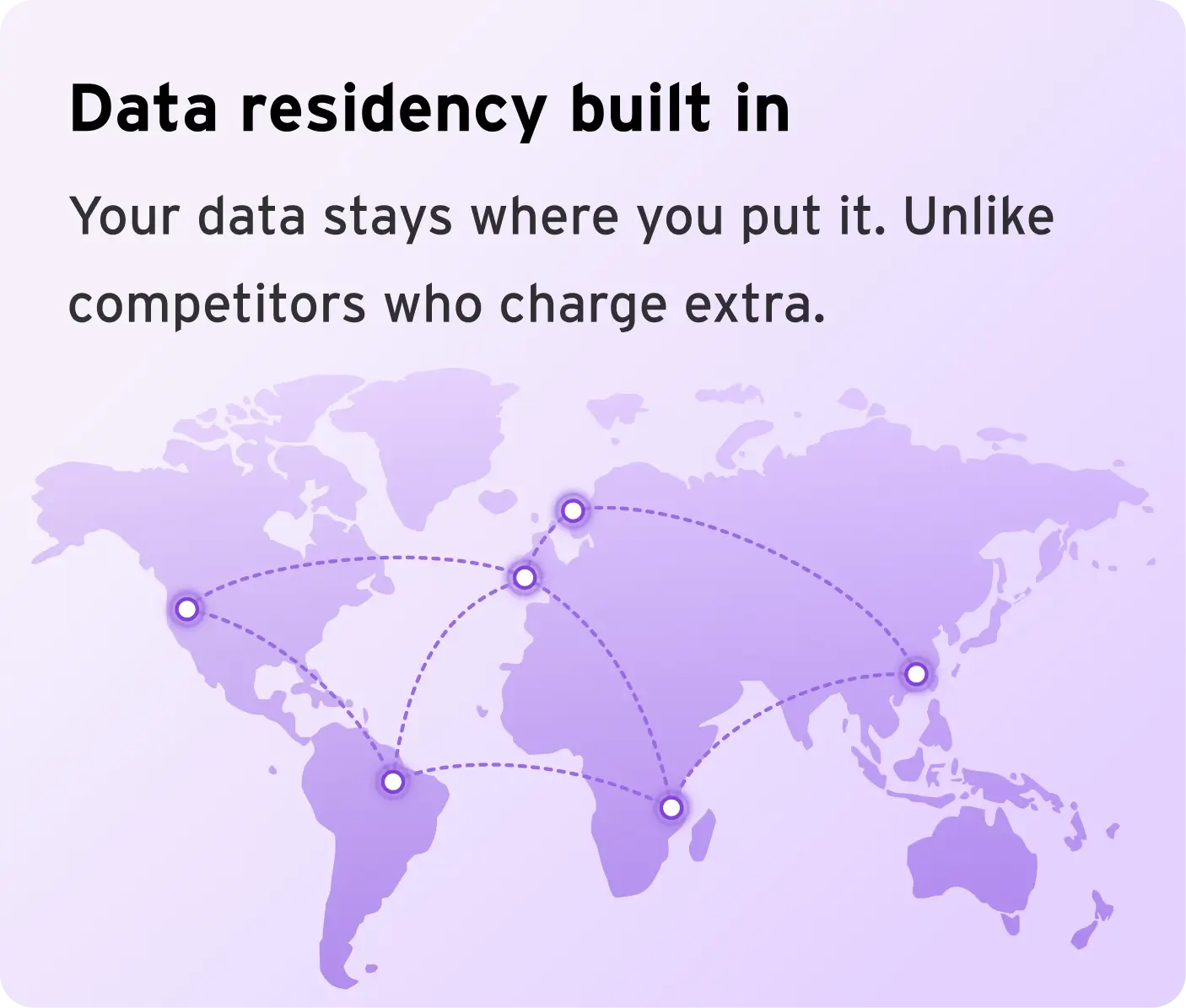 data residency built in