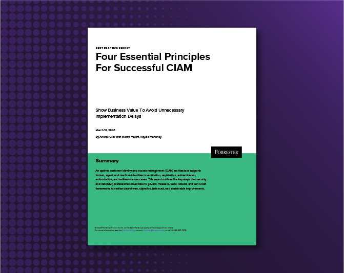 Forrester includes Strivacity in CIAM best practice report