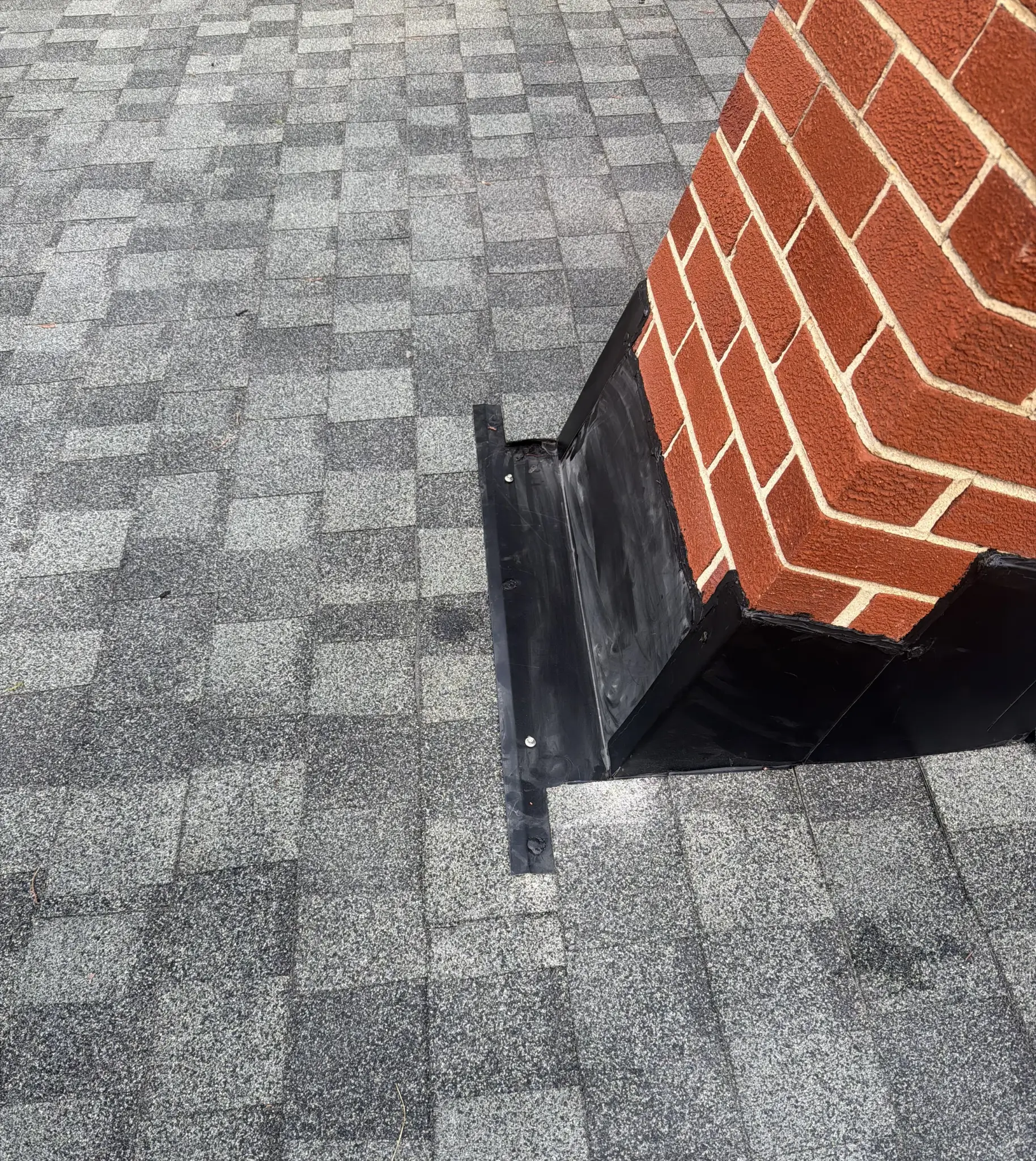 Replaced chimney flashing on this home in Roanoke, VA