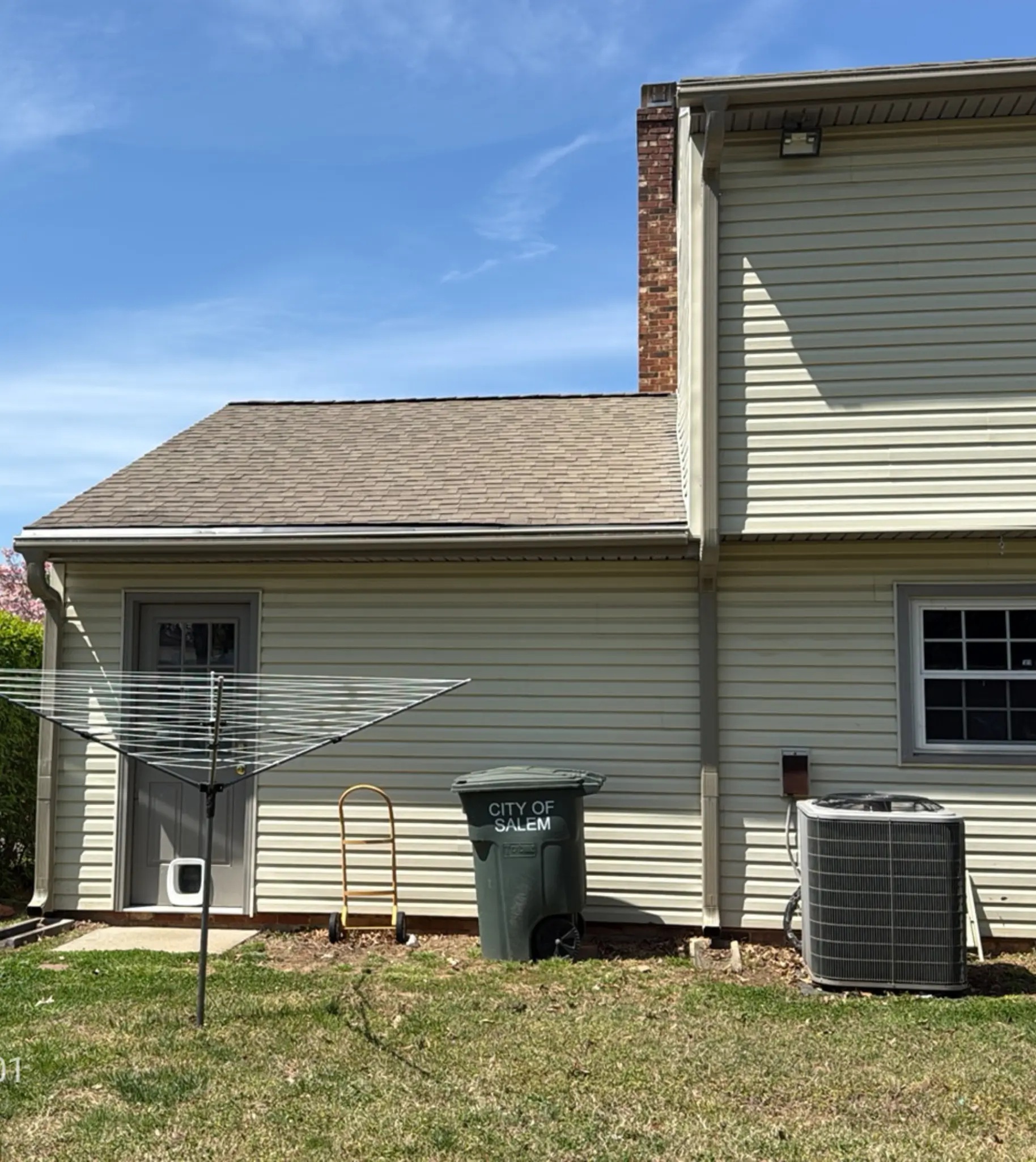 Completed Cenguard Gold roof replacement in Salem, VA featuring Owens Corning TruDefinition Duration shingles in Evergreen Mist