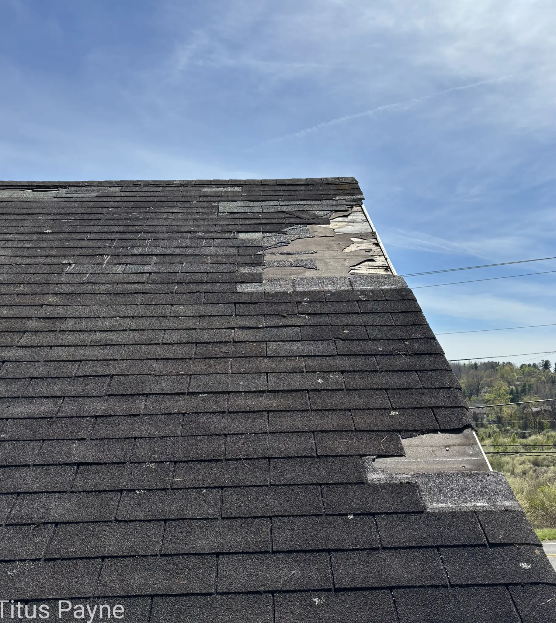Completed Cenguard Silver roof replacement in Blacksburg, VA with TAMKO Heritage architectural shingles in Rustic Black