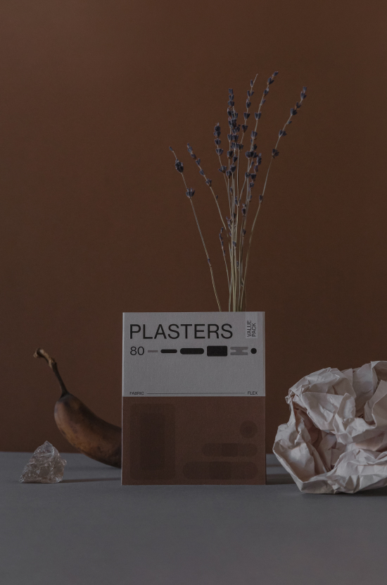 Plasters box photograph, value pack