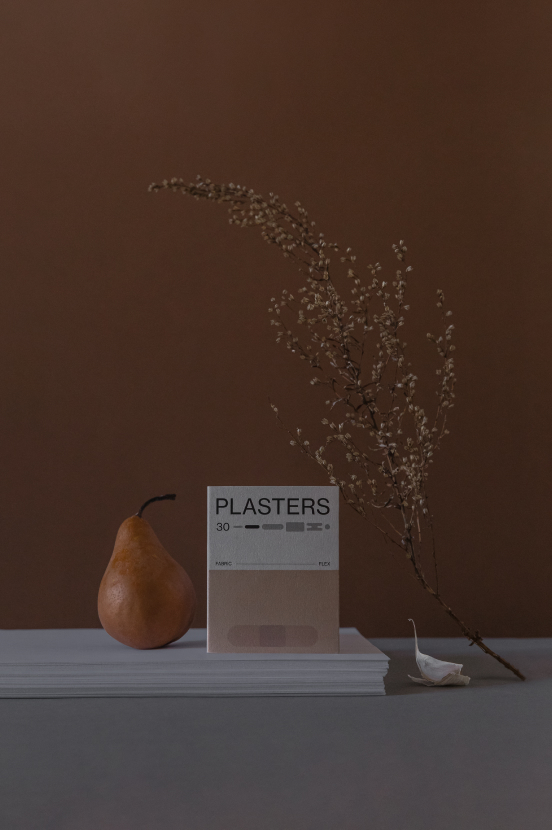 Plasters box photograph, small size