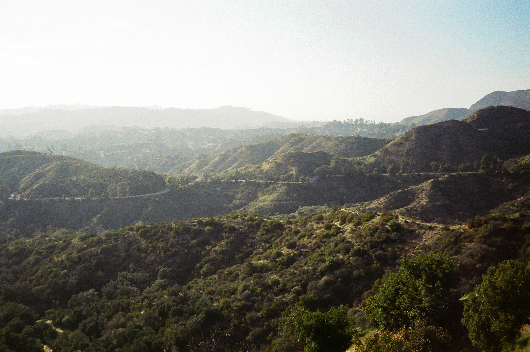Photo of hills in LA