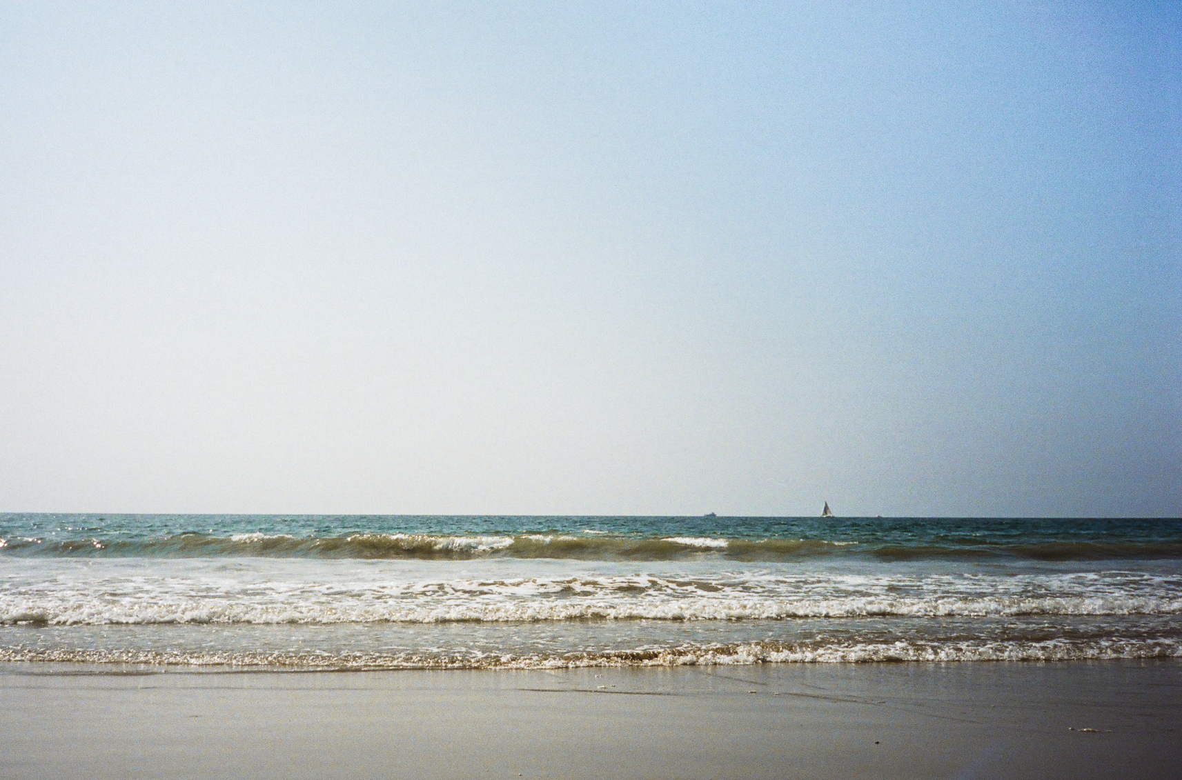 Photo of a beach in California