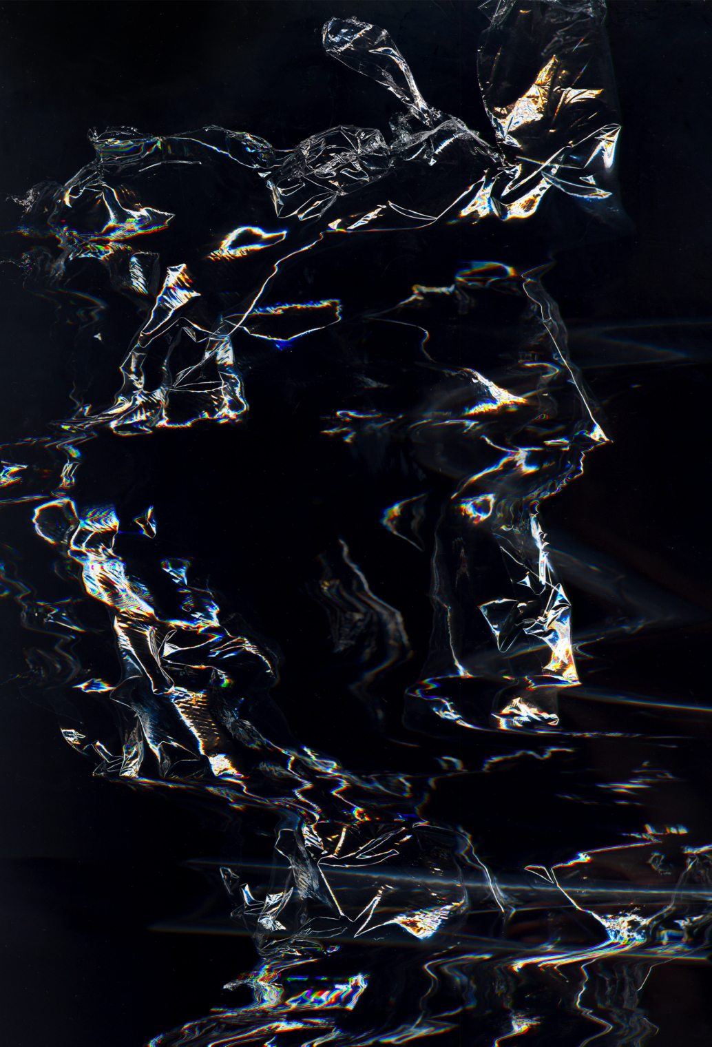 Scan of plastic wrap