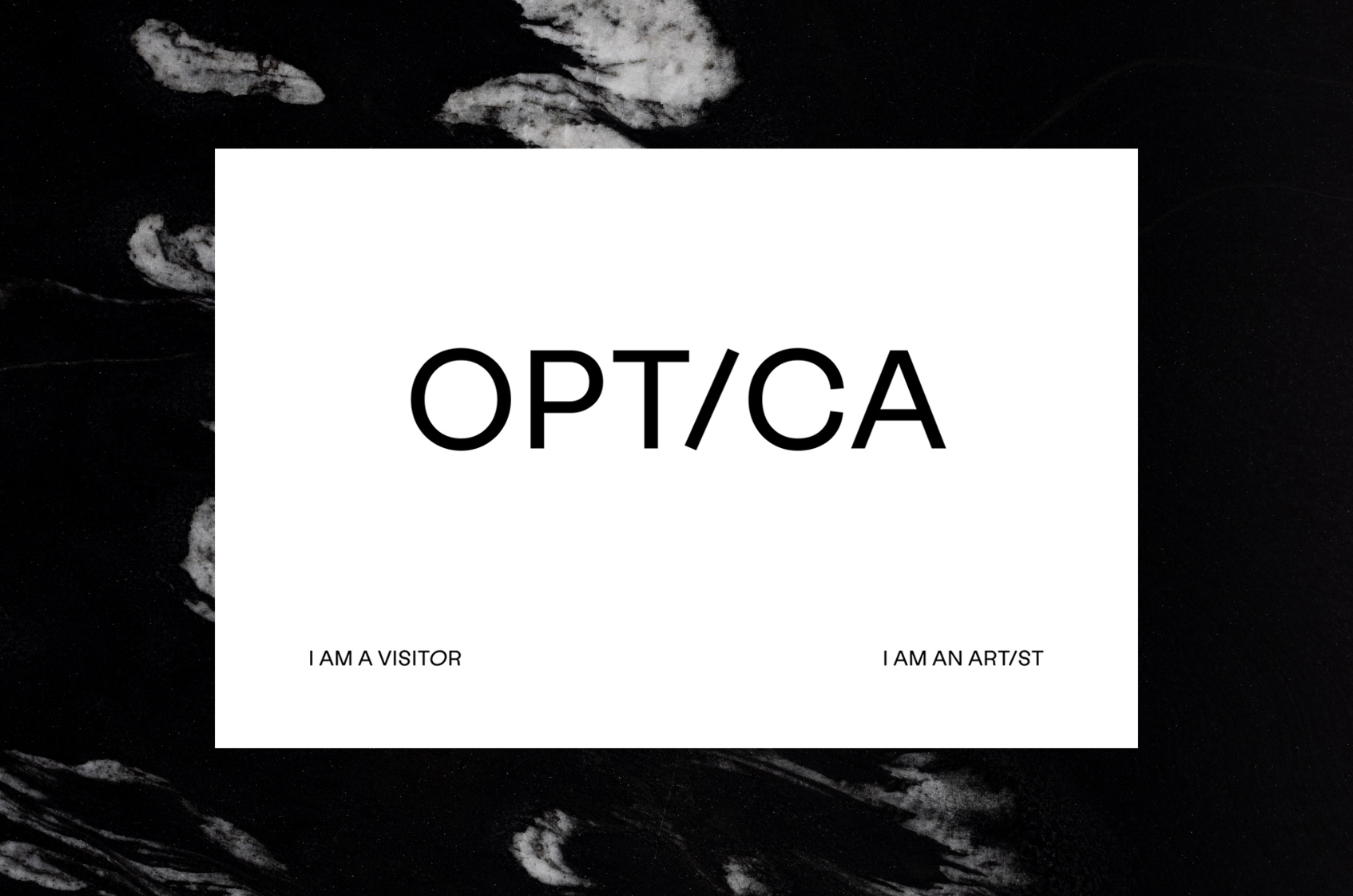 OPTICA Landing page