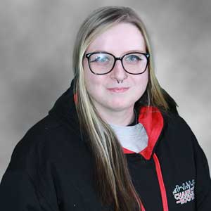 A headshot of Charm City Roofing Office Assistant, LeAnn Hause.
