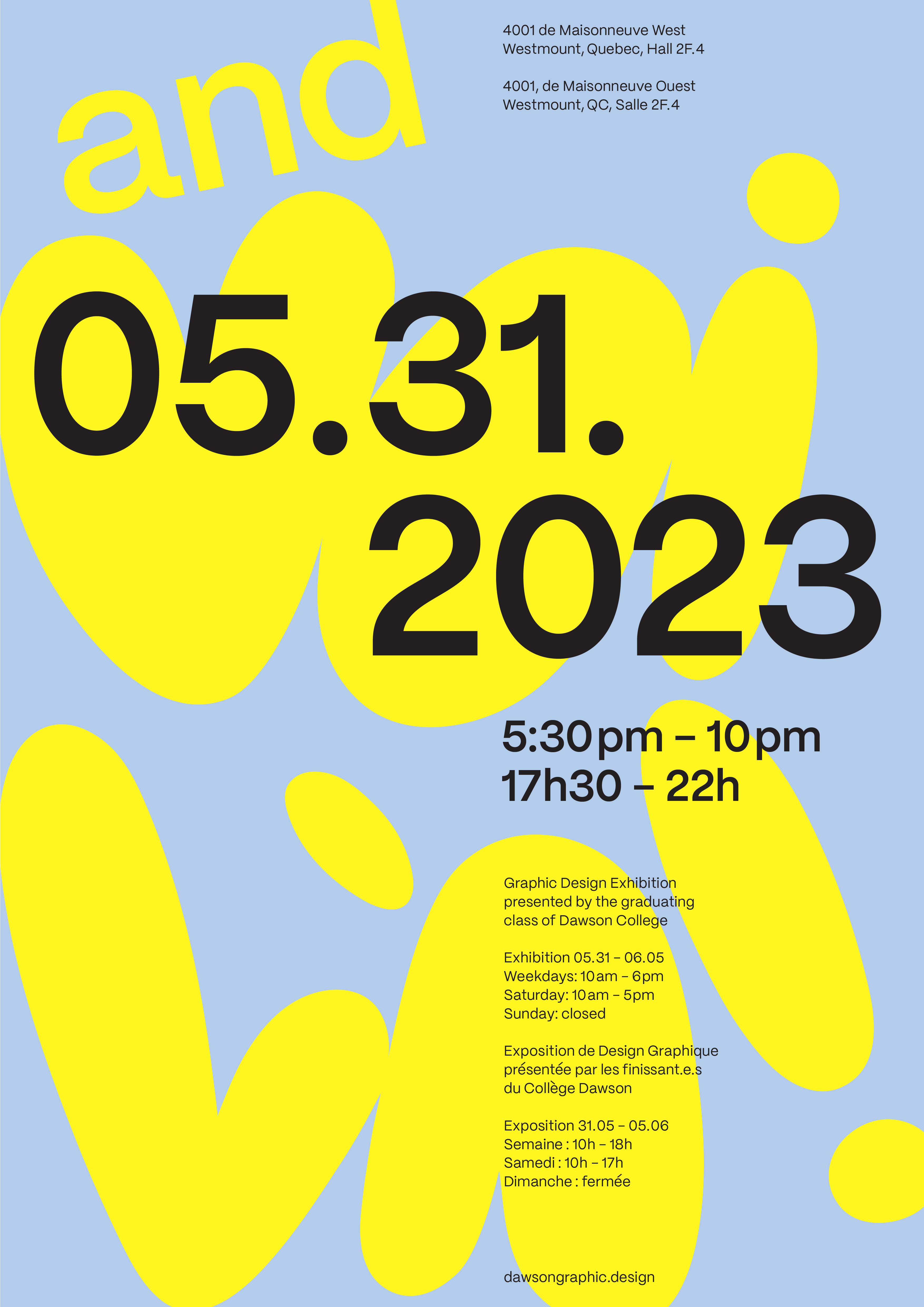 Full sized And Voila! poster.