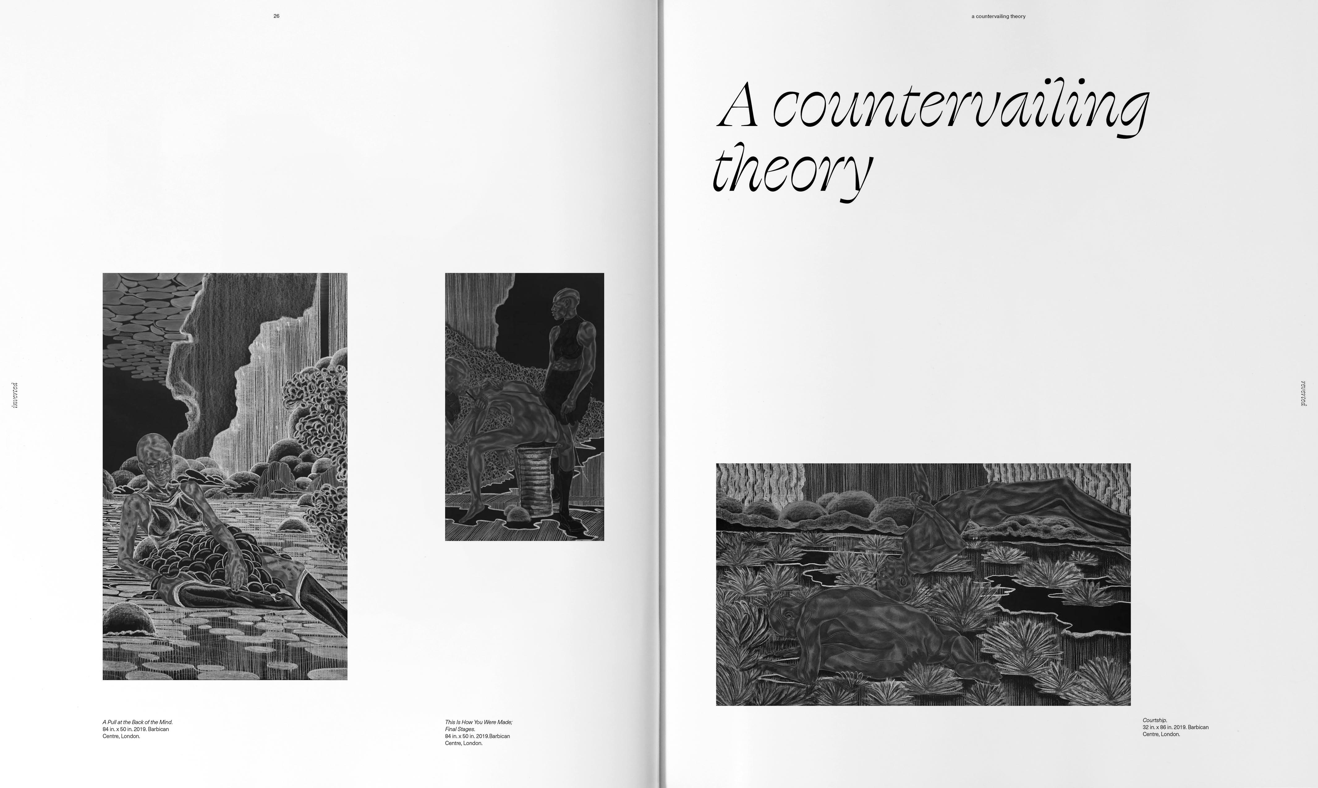 Full spread of Toyin Ojih Odutela's book.