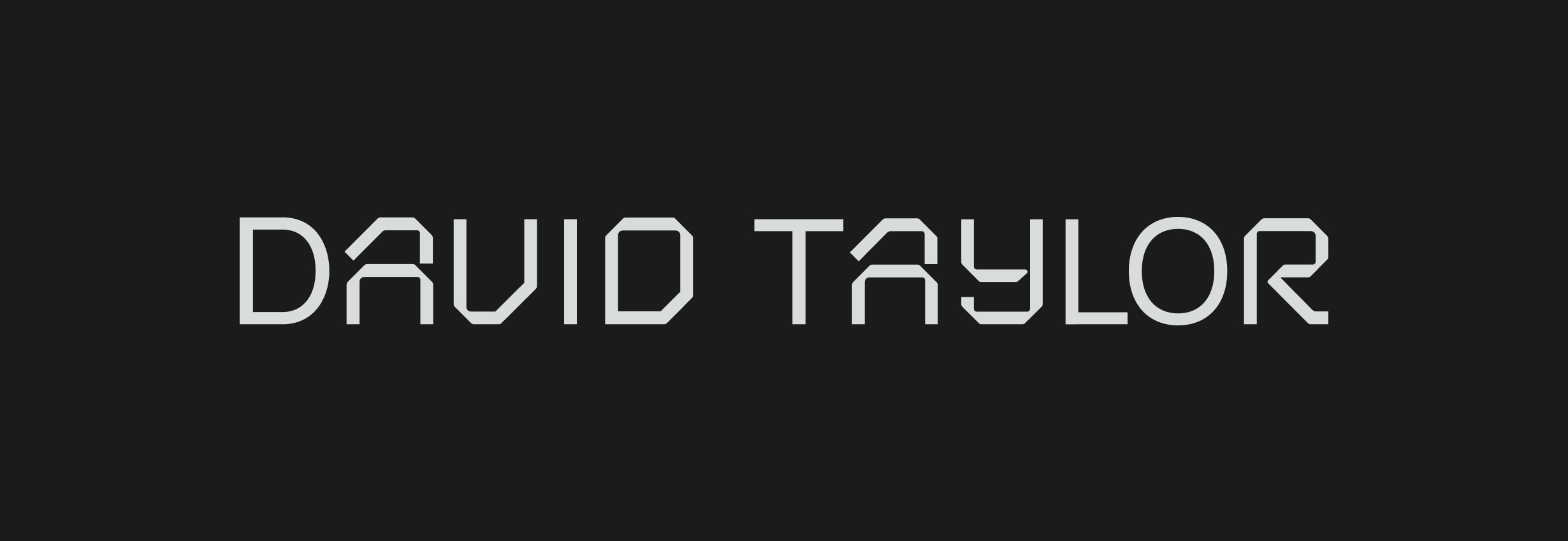 David Taylor logo.