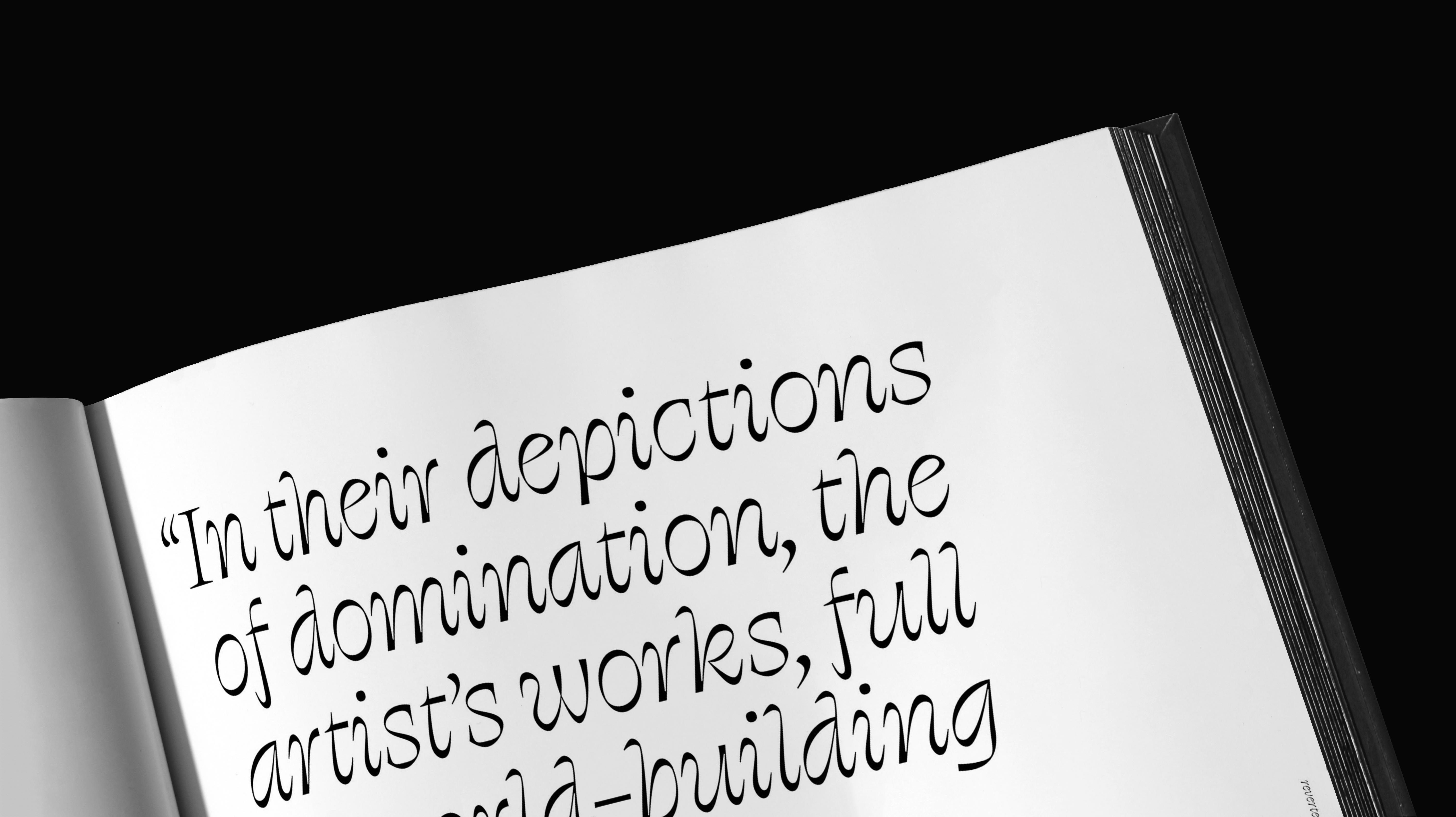 Closeup on a page from Toyin Ojih Odutela's book.