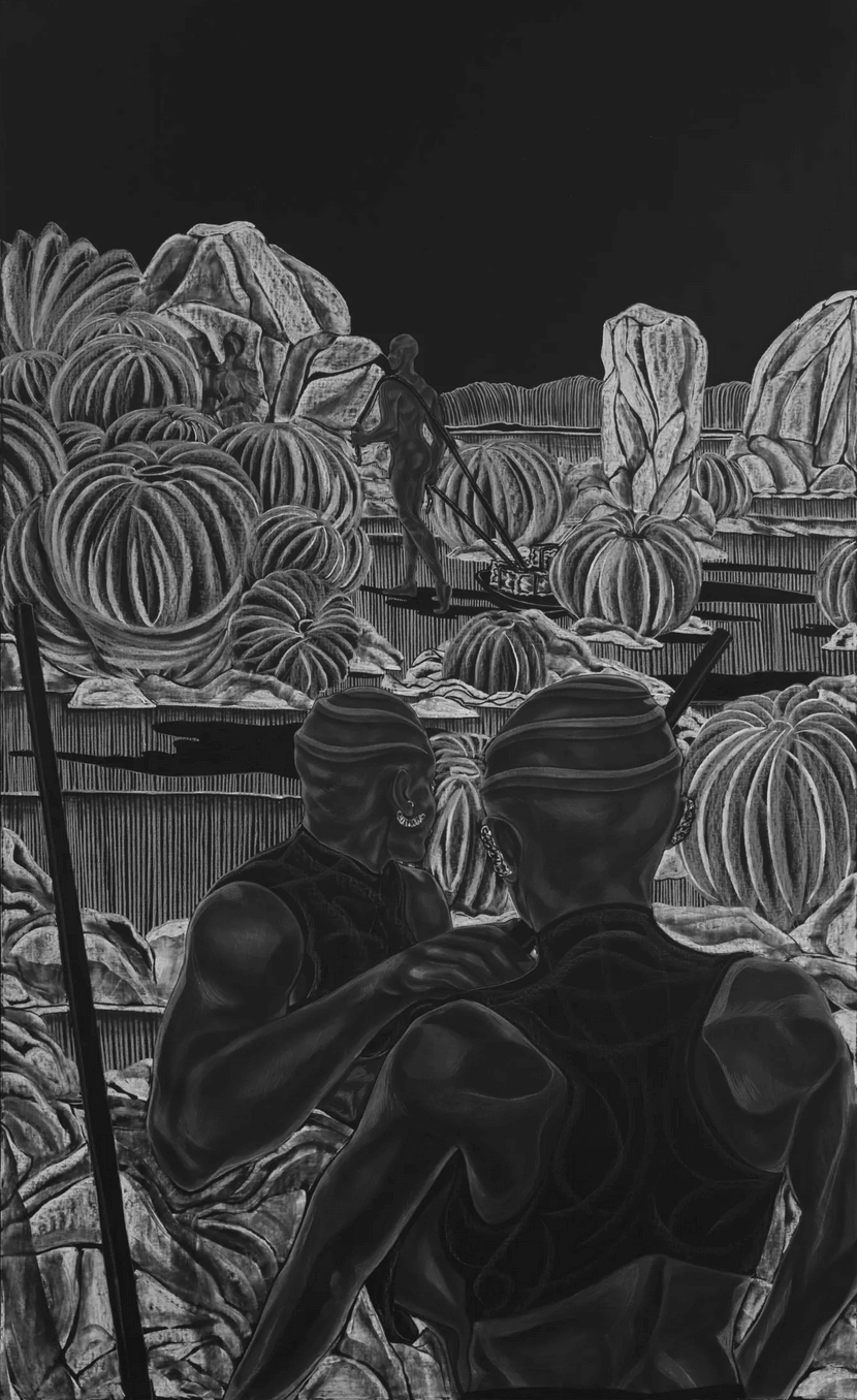 Toyin Ojih Odutela's illustration (To Be Chosen and Not Known).