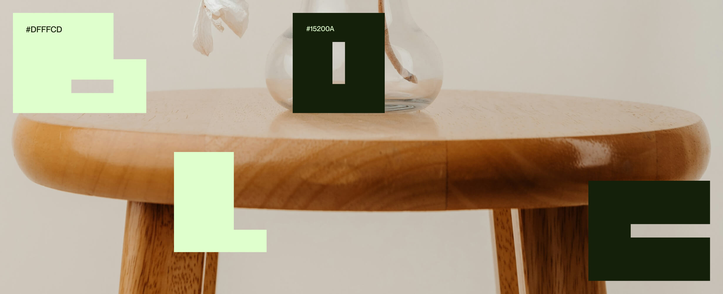 Bloc Atelier's colour palette