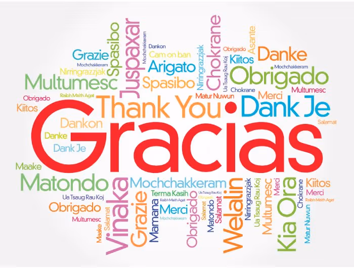 Agradece a tus clientes