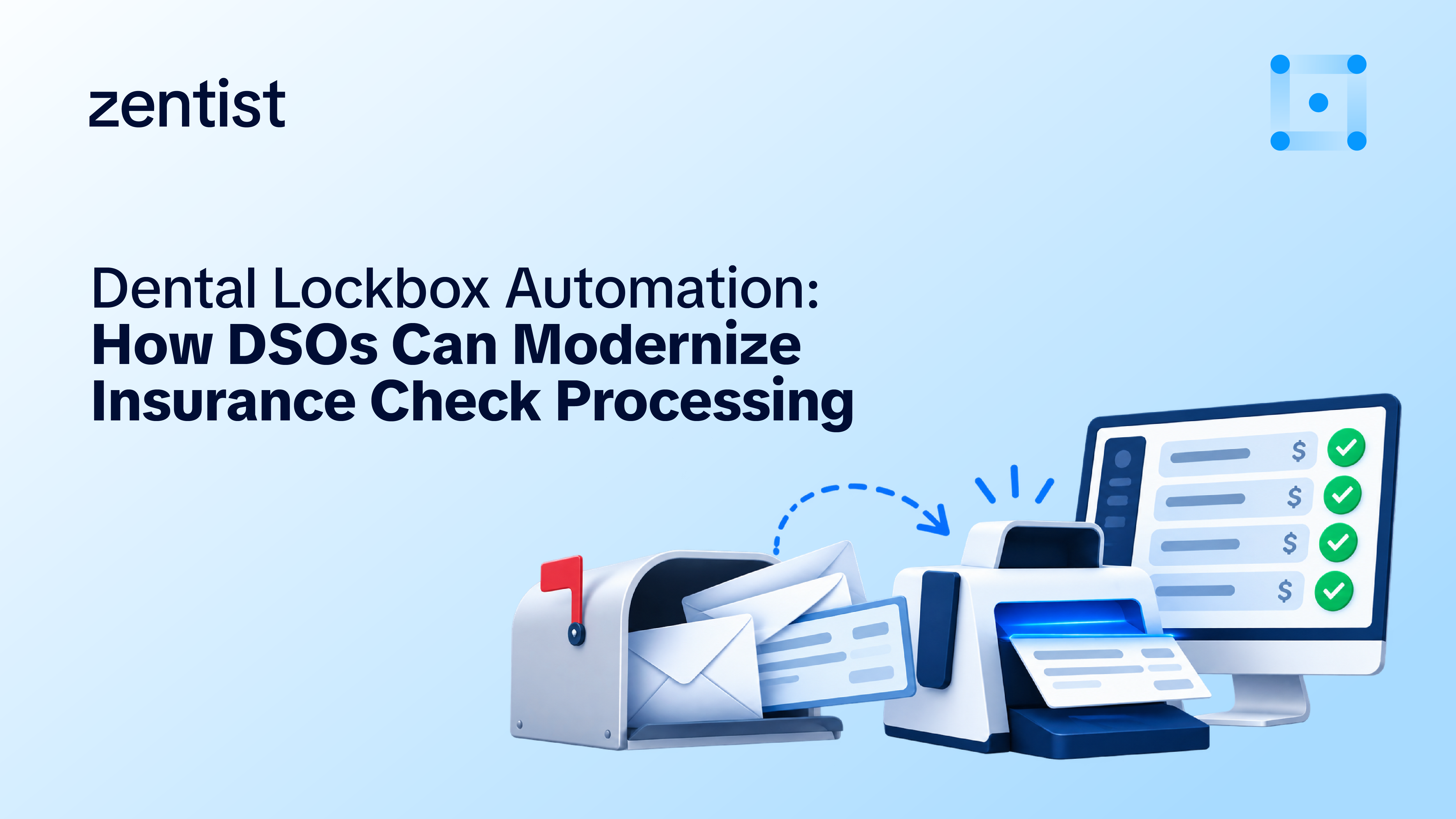 Discover how dental lockbox automation helps DSOs streamline insurance check processing, automate EOB matching, improve reconciliation, and gain payment visibility across locations.