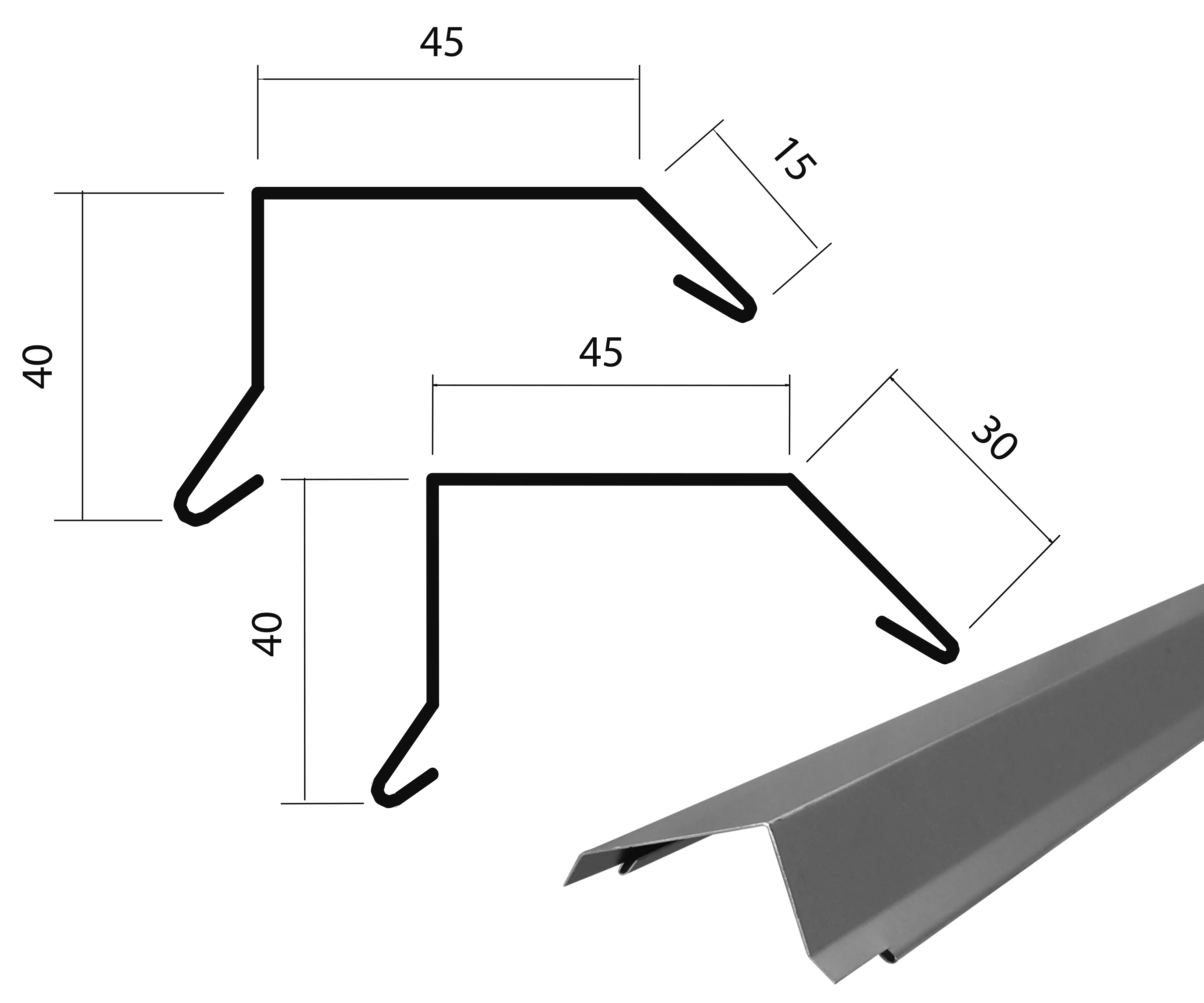 Barge Board Cap for renovation