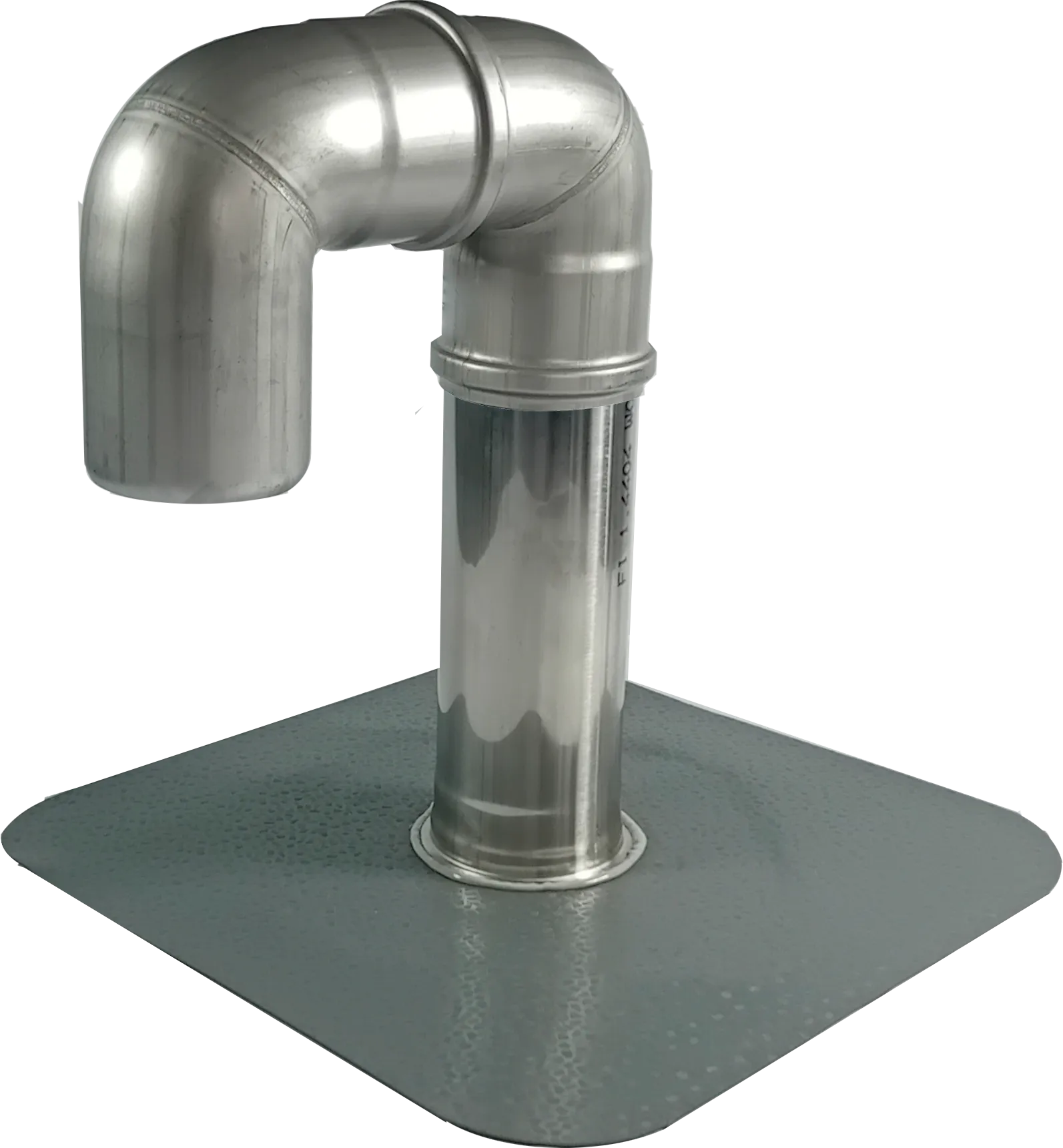 Cable outlet stainless steel bend foil