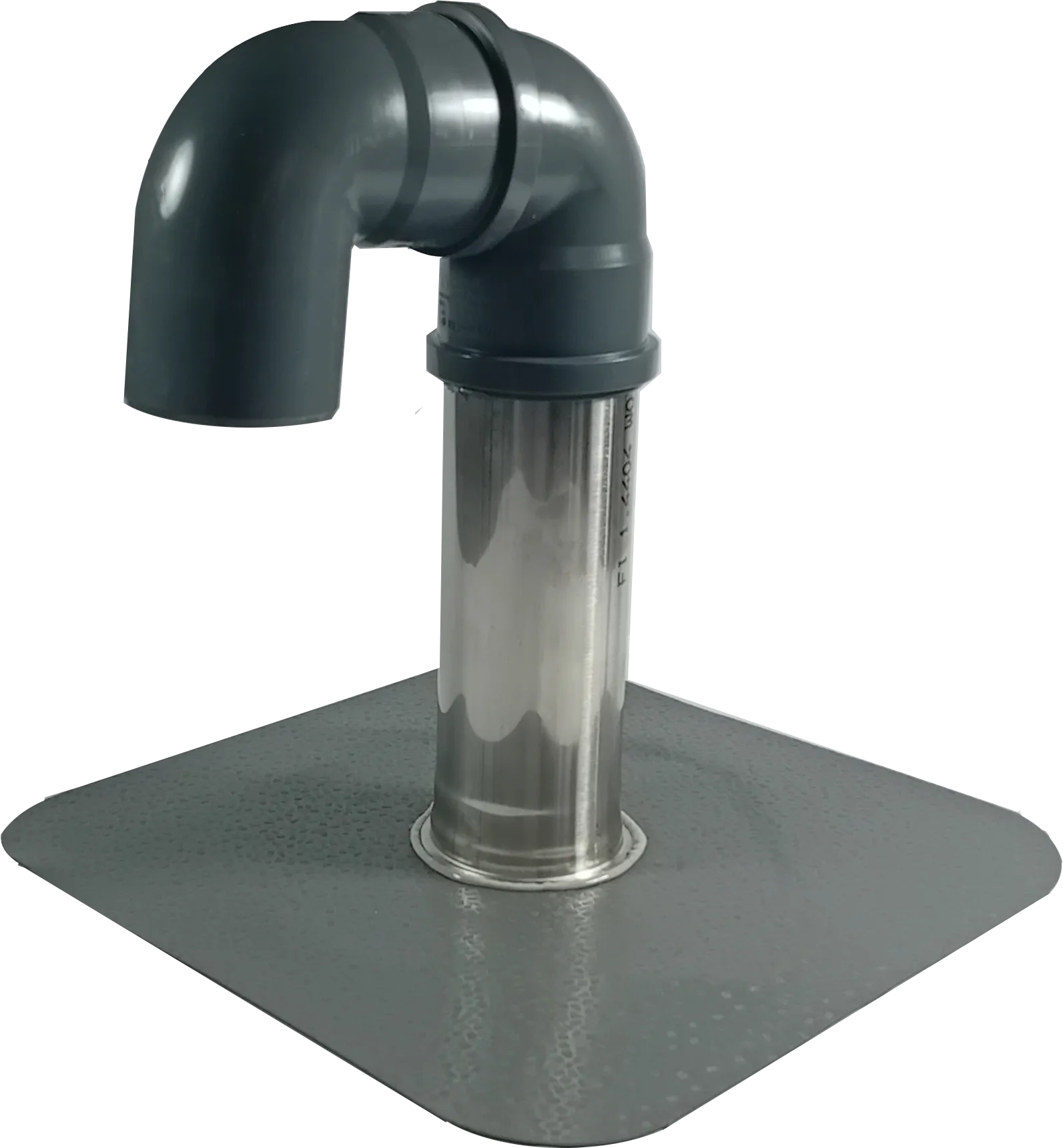 Cable outlet plastic bend foil