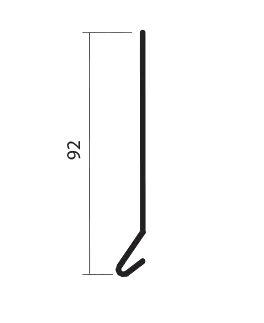 Data sheet Drip cap profile