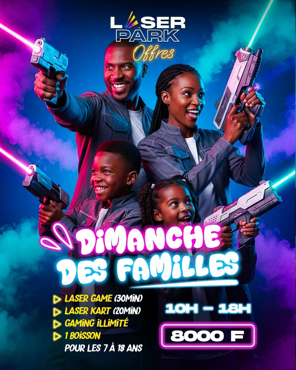 Family group pack leisure promotion