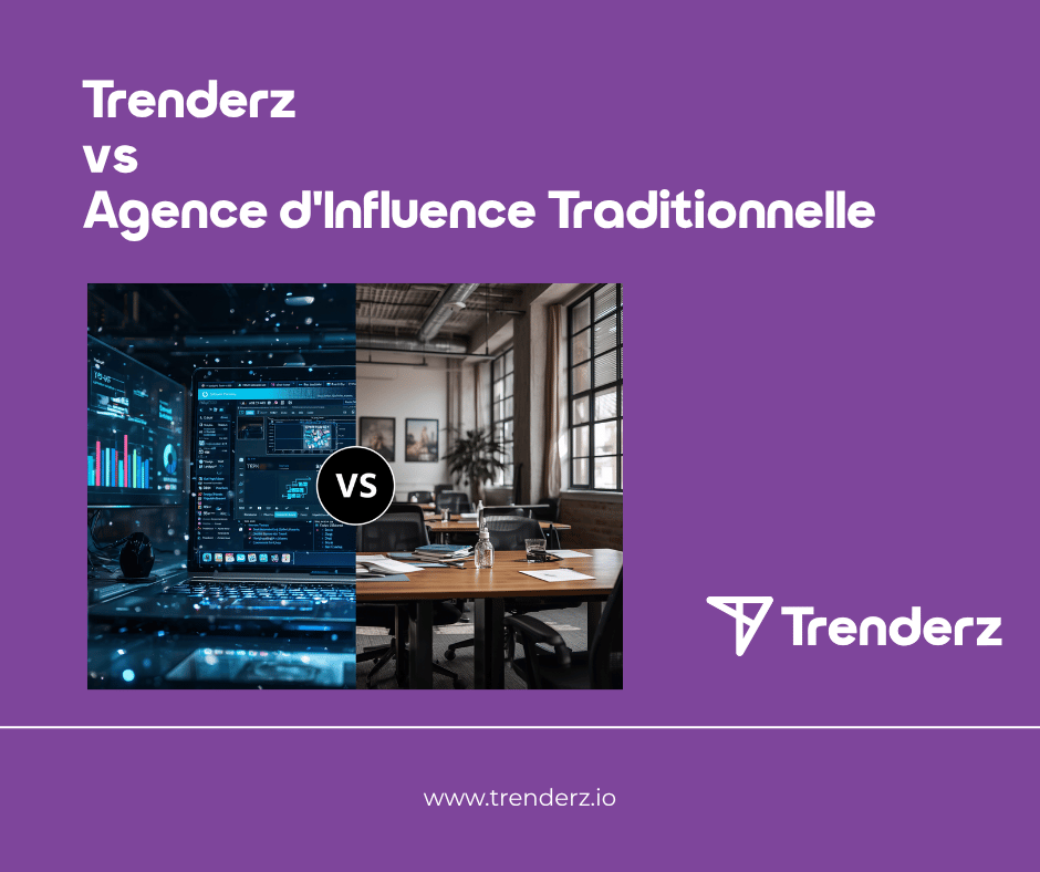 Comparatif entre Trenderz et une agence de marketing d'influence traditionnelle en Afrique