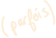 A illustration "parfois"
