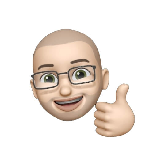 A man with glasses giving a thumbs up.