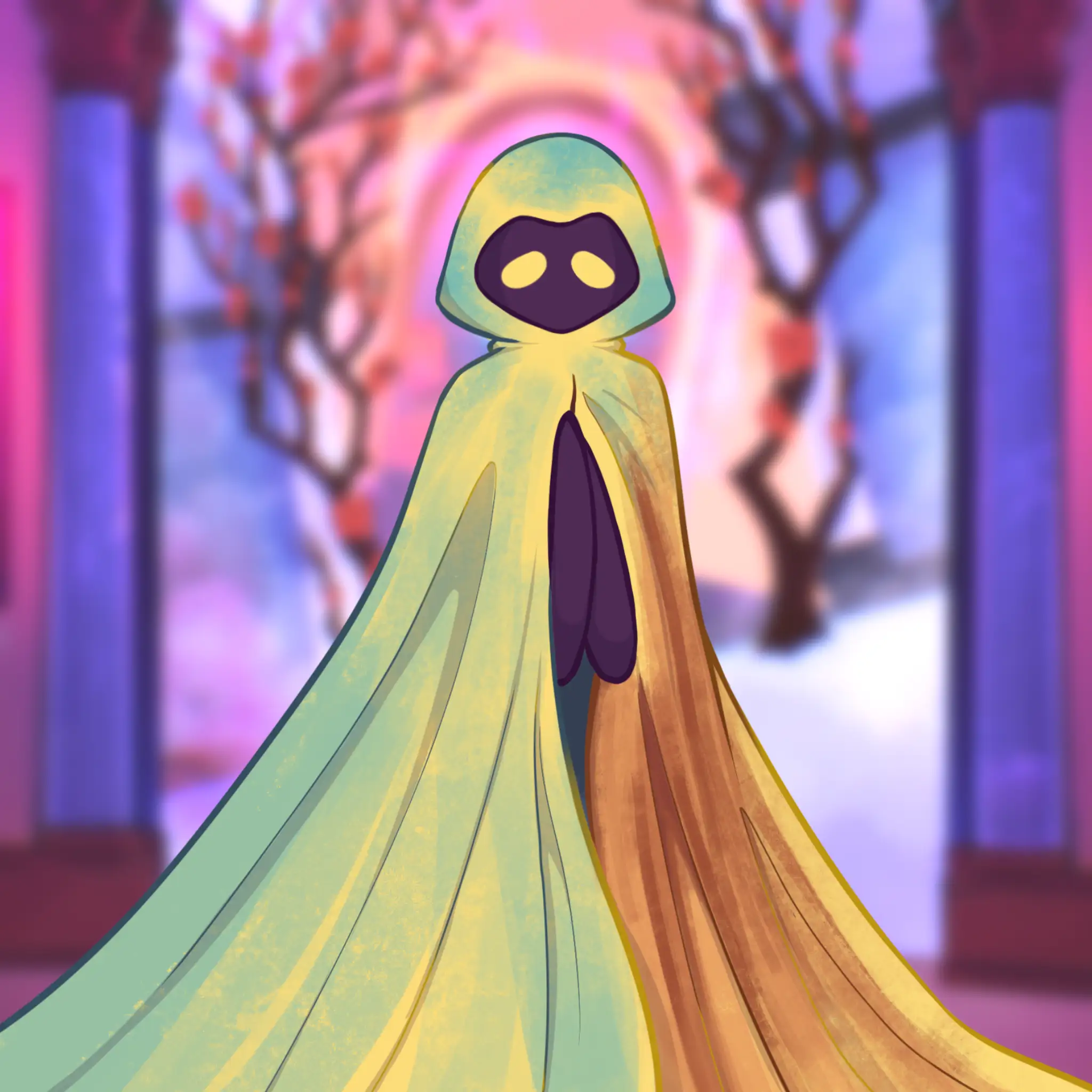 Sad looking Keeper of Paintings