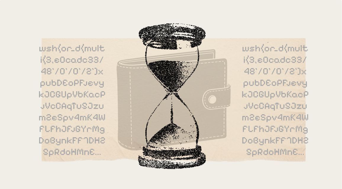 Examining the tradeoffs of miniscript timelock wallets