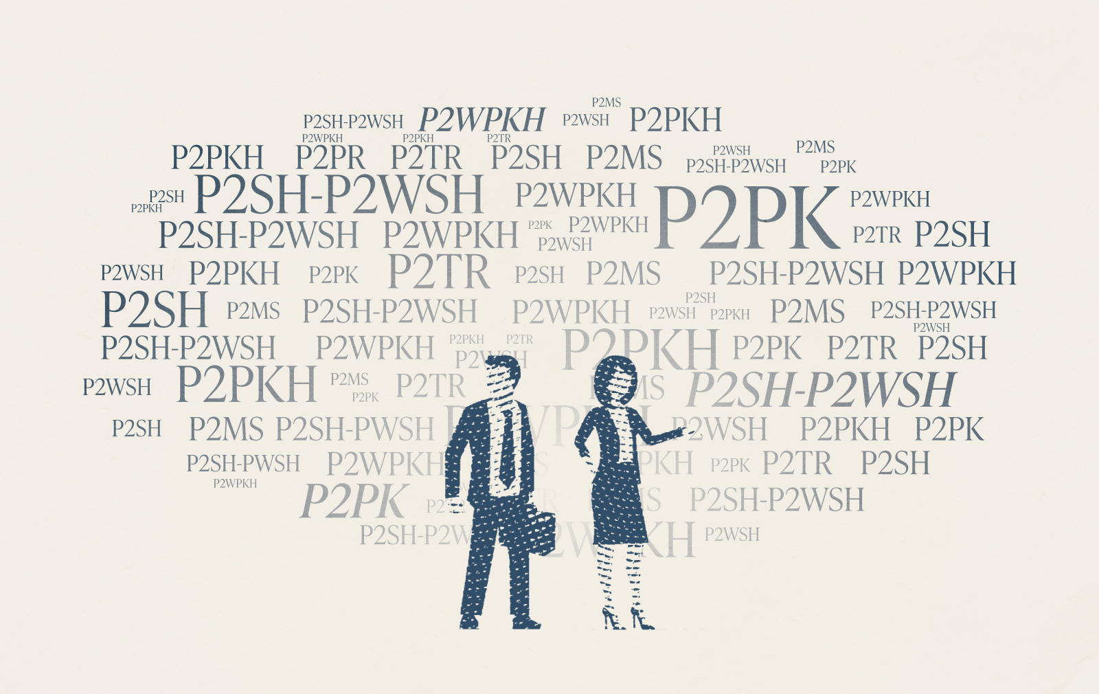 Bitcoin address types compared: P2PKH, P2SH, P2WPKH, and more